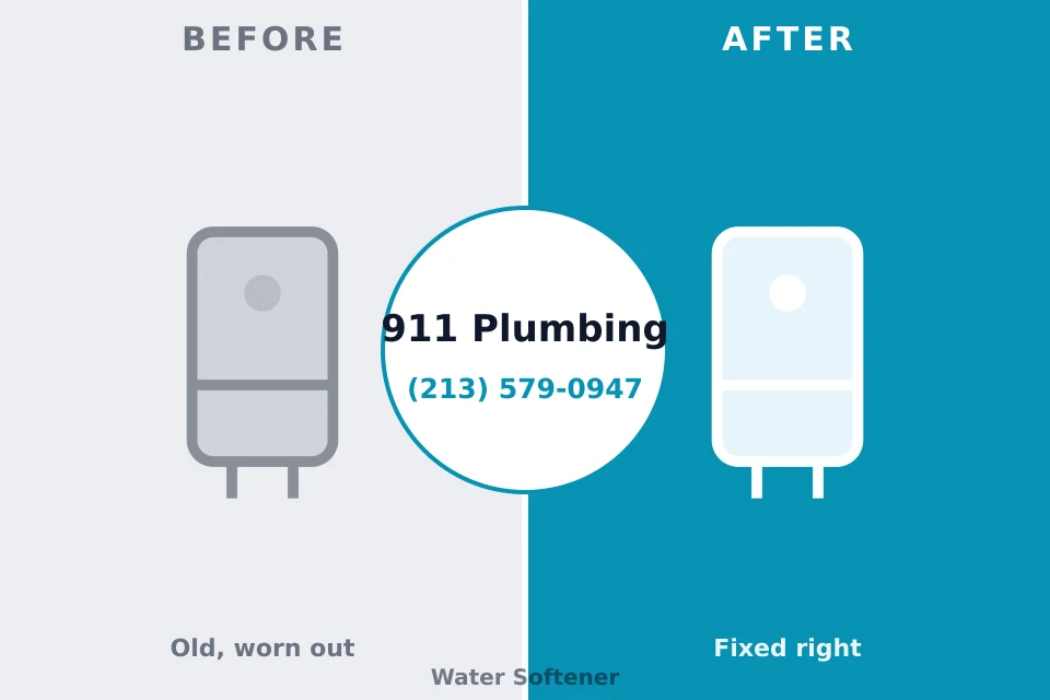 Before and after: plumbing company St. Gabriel, LA
